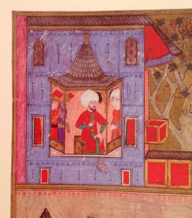 La loge impériale du palais de Ibrahim Pacha en 12 miniatures
