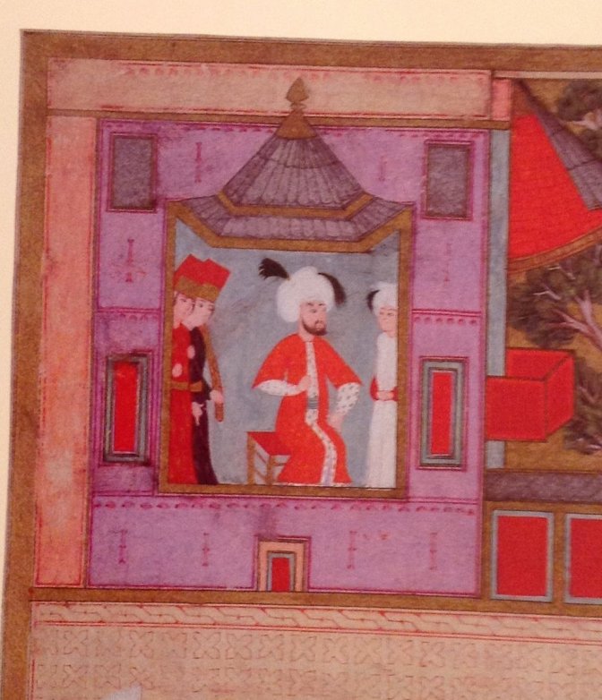 La loge impériale du palais de Ibrahim Pacha en 12 miniatures