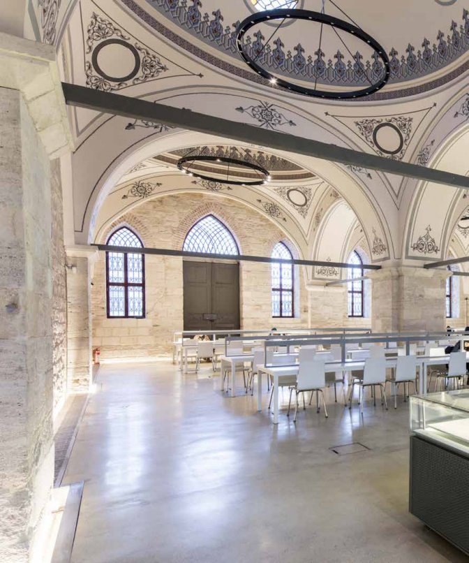 La bibliothèque de Beyazit à Istanbul