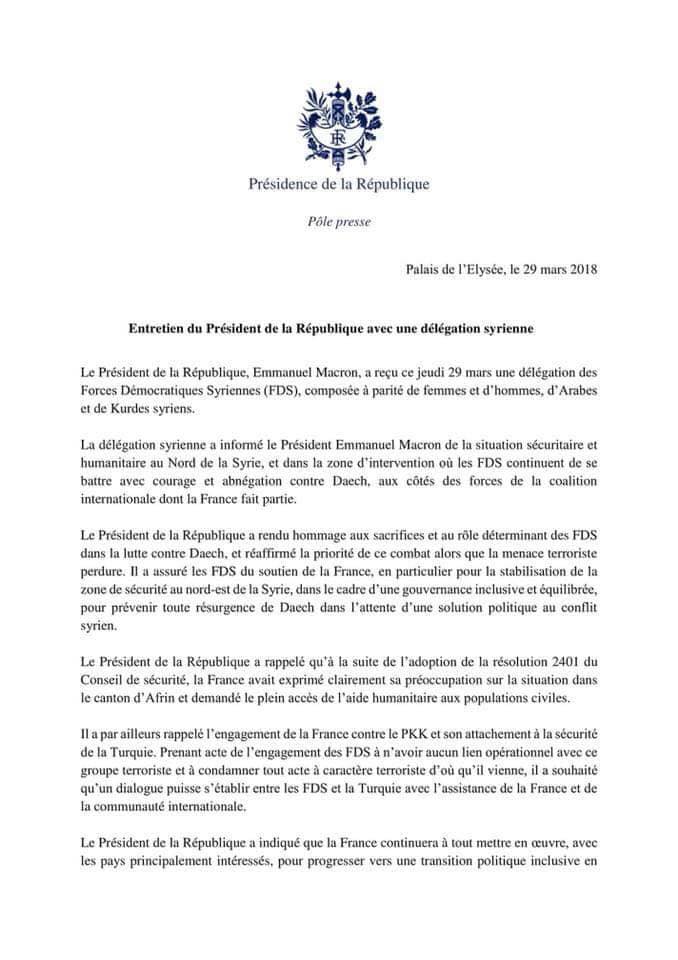 Pôle presse de la Présidence de la République