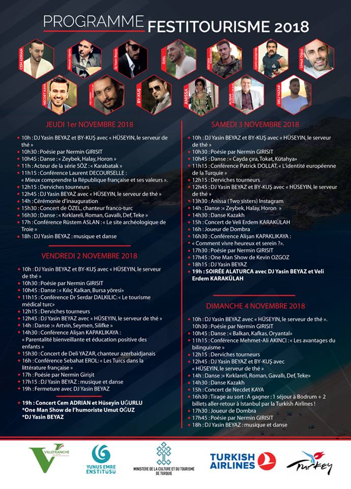 Programme du FestiTourisme