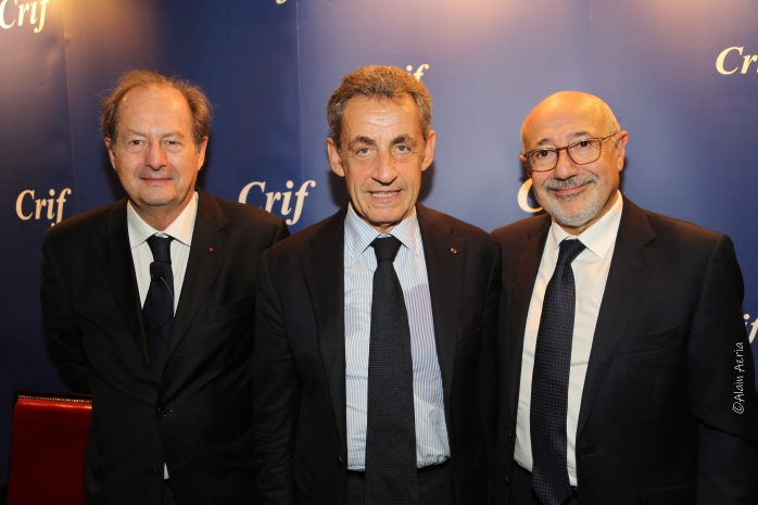 Nicolas Sarkosy au CRIF