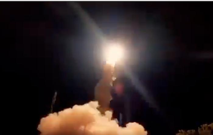 Image de la première fusée-sonde locale de Turquie