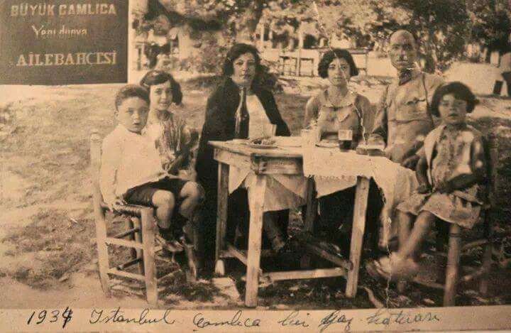 Ceux qui vivent dans le jardin familial du Nouveau Monde à Büyük Çamlıca