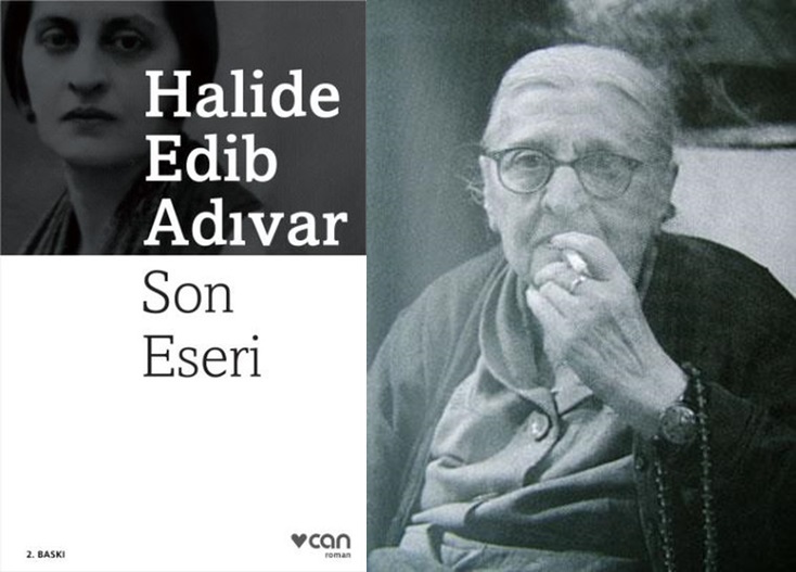 L'auteur Halide Edip avec son roman "The Last Work".
