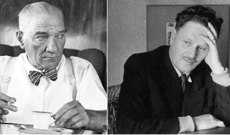 La rencontre d'Atatürk et Nâzım
