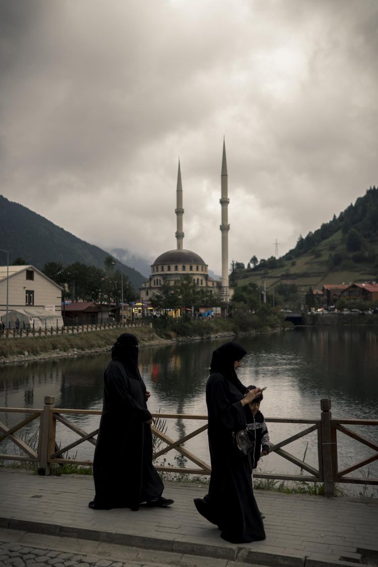 Sur les berges du lac