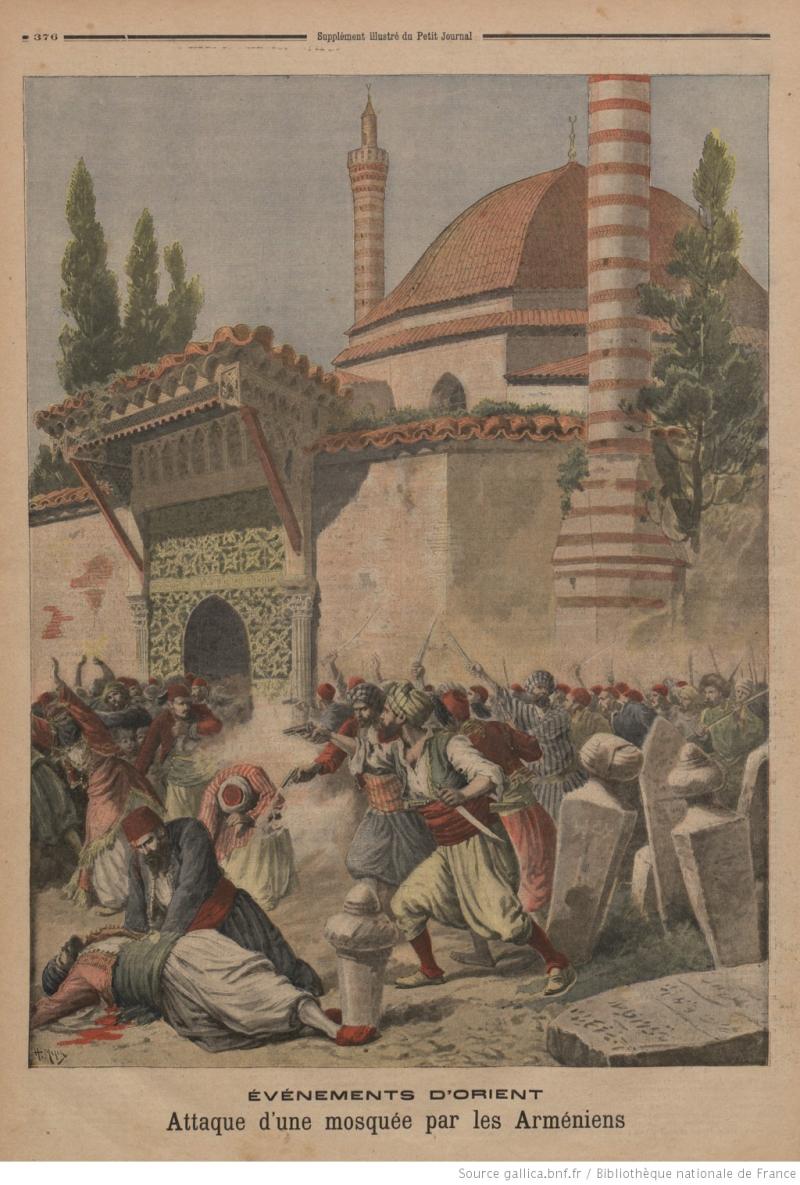 Couverture - Attaque d'une mosquée par les Arméniens