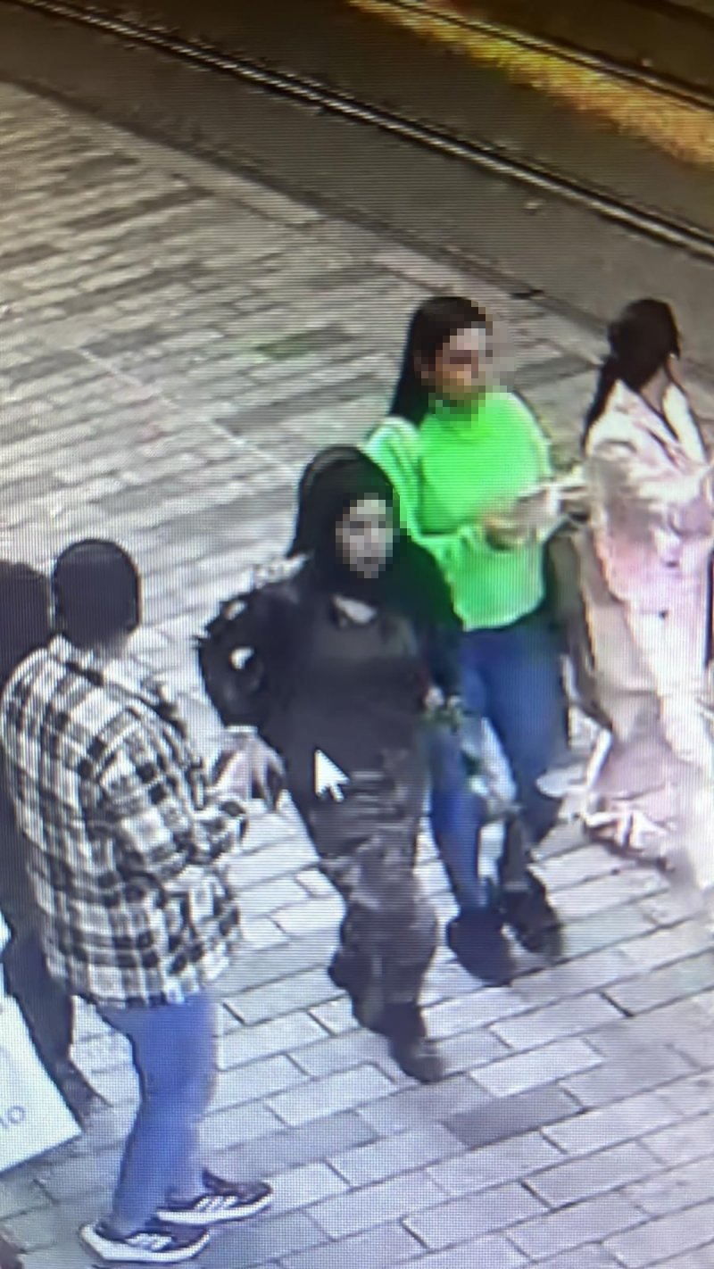 Image de la terroriste à Taksim