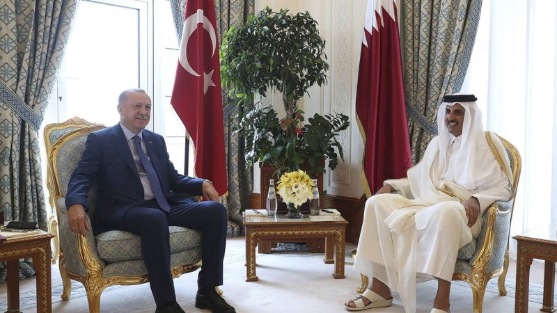 Les présidents turc et Qatar