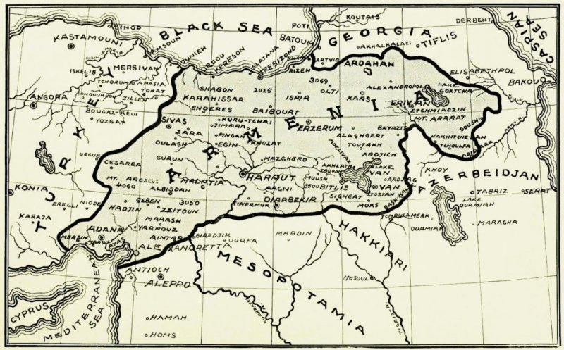 Revendications territoriales des Délégations arméniennes réunies (1919-1920)