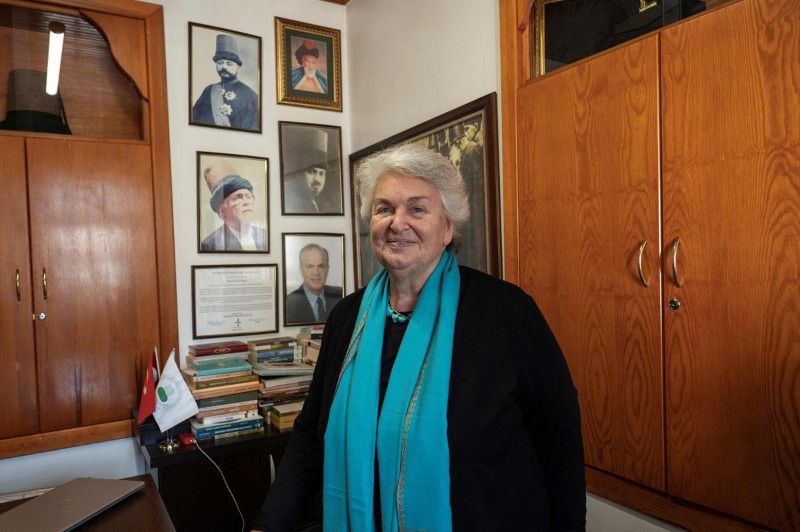 Esin Celebi Bayru, descendante de la 22ᵉ génération du maître du soufisme Rumi.