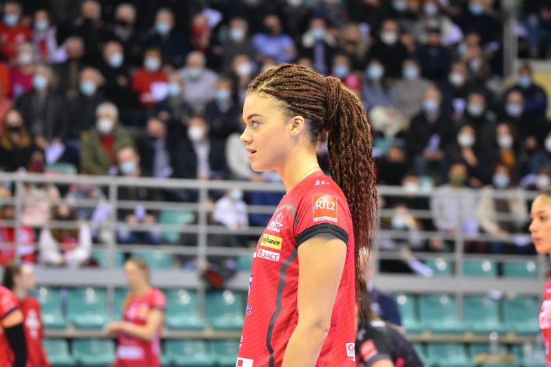 Une joueuse de l'équipe ASPTT Mulhouse