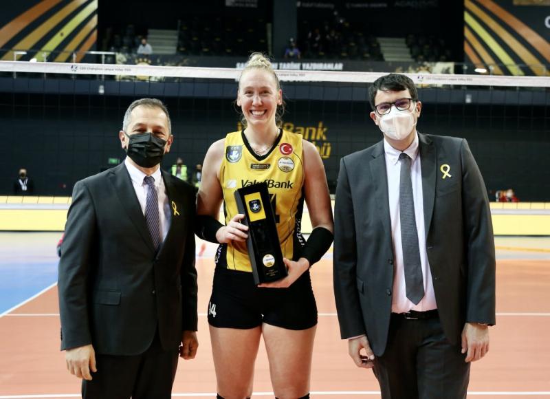 Meilleur joueuse de Vakıf-Bank CEV2022