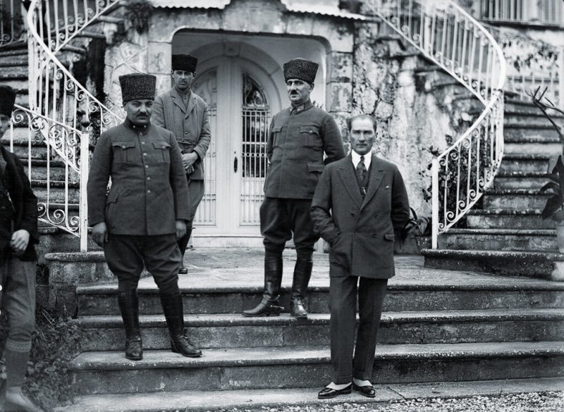 Le président et père fondateur de la Turquie, Mustafa Atatürk