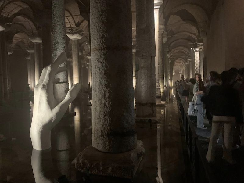 Citerne Basilique après sa rénovation en 2022