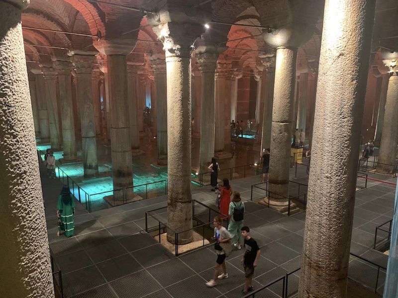 Citerne Basilique après sa rénovation en 2022