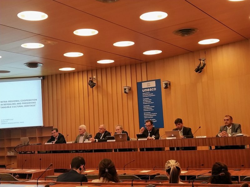 Séminaire à l'UNESCO ''Coopération intrarégionale pour la révélation et la préservation du patrimoine culturel matériel d'Azerbaïdjan''