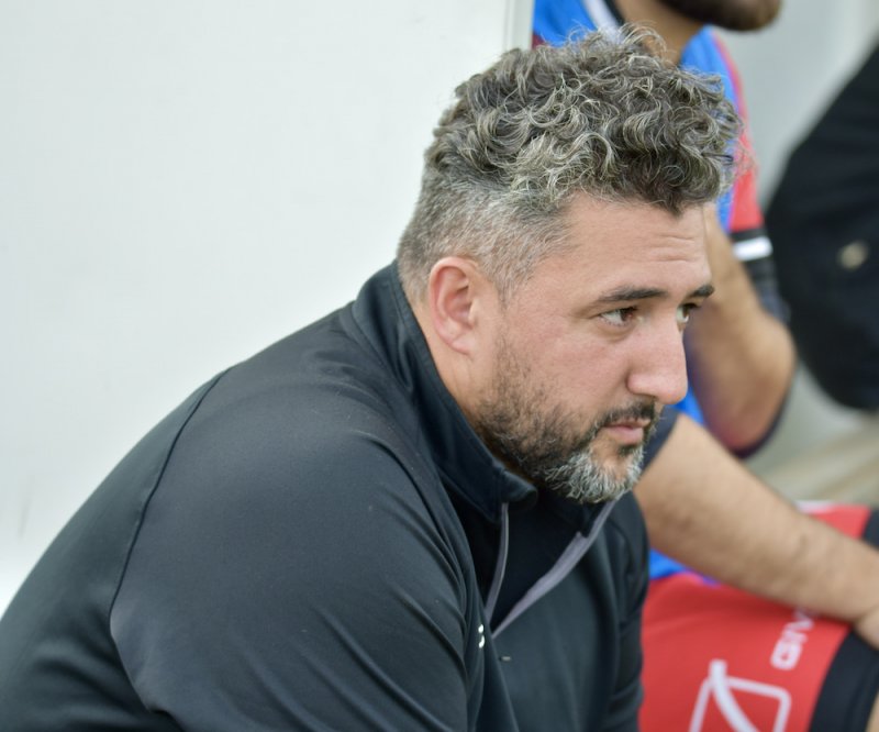 un match de foot au stade de la Doller donc l'équipe locale FC ANATOLIE MULHOUSE